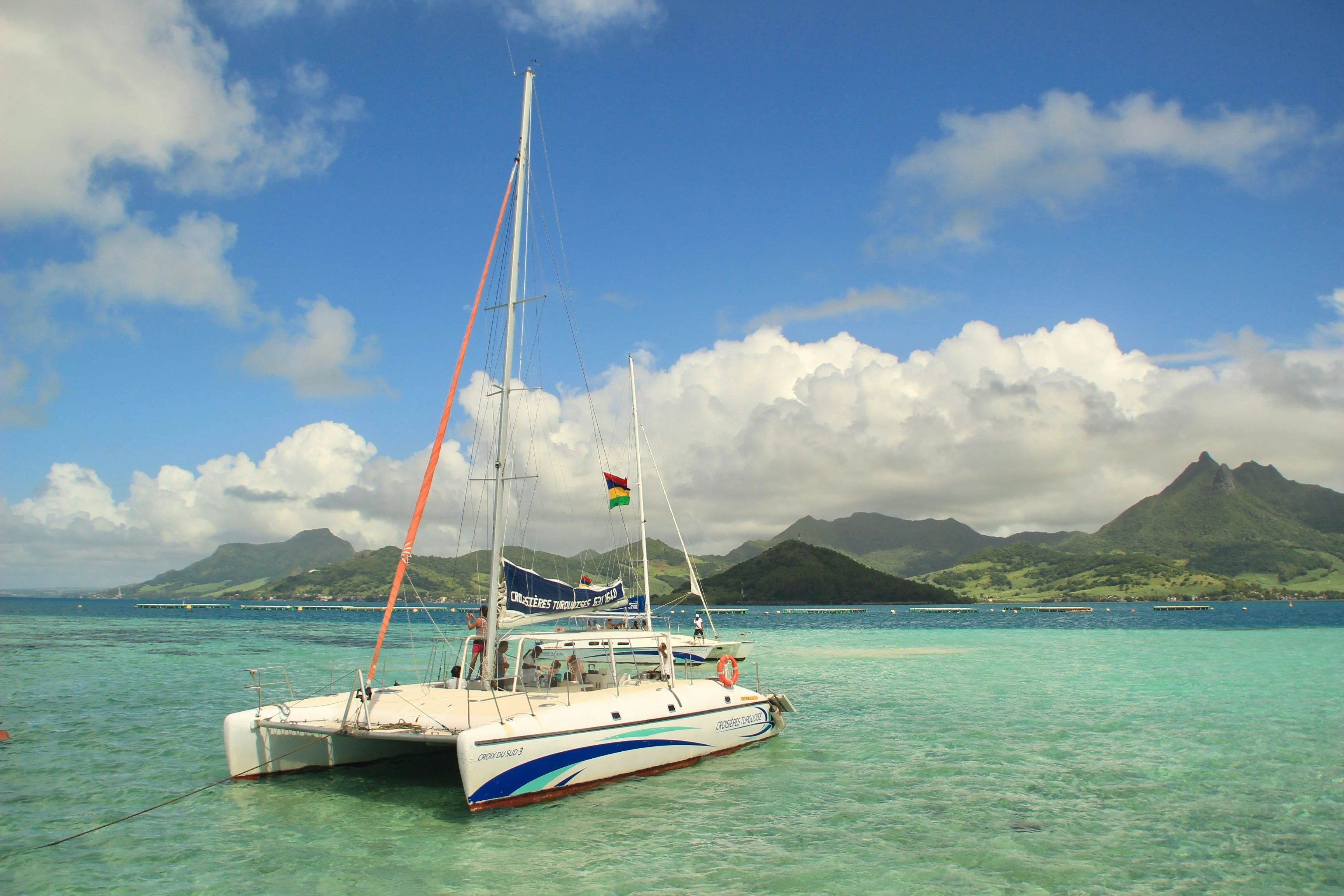 Catamaran cruises and water sports